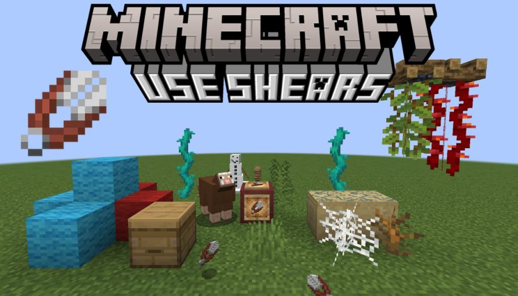 Use-Shears-wool-blocks-different-vines-sheep-snow-golem-cobwebs-and-more-as-well-as-shears-in-item-frames.jpg Use-Shears-wool-blocks-different-vines-sheep-snow-golem-cobwebs-and-more-as-well-as-shears-in-item-frames.jpg
