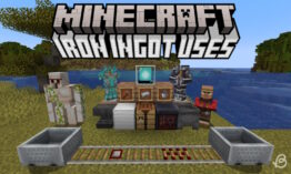 Uses-of-iron-ingots-Various-iron-blocks-and-items-as-well-as-an-iron-golem-two-armor-sets-and-a-toolsmith-villager-in-Minecraft.jpg